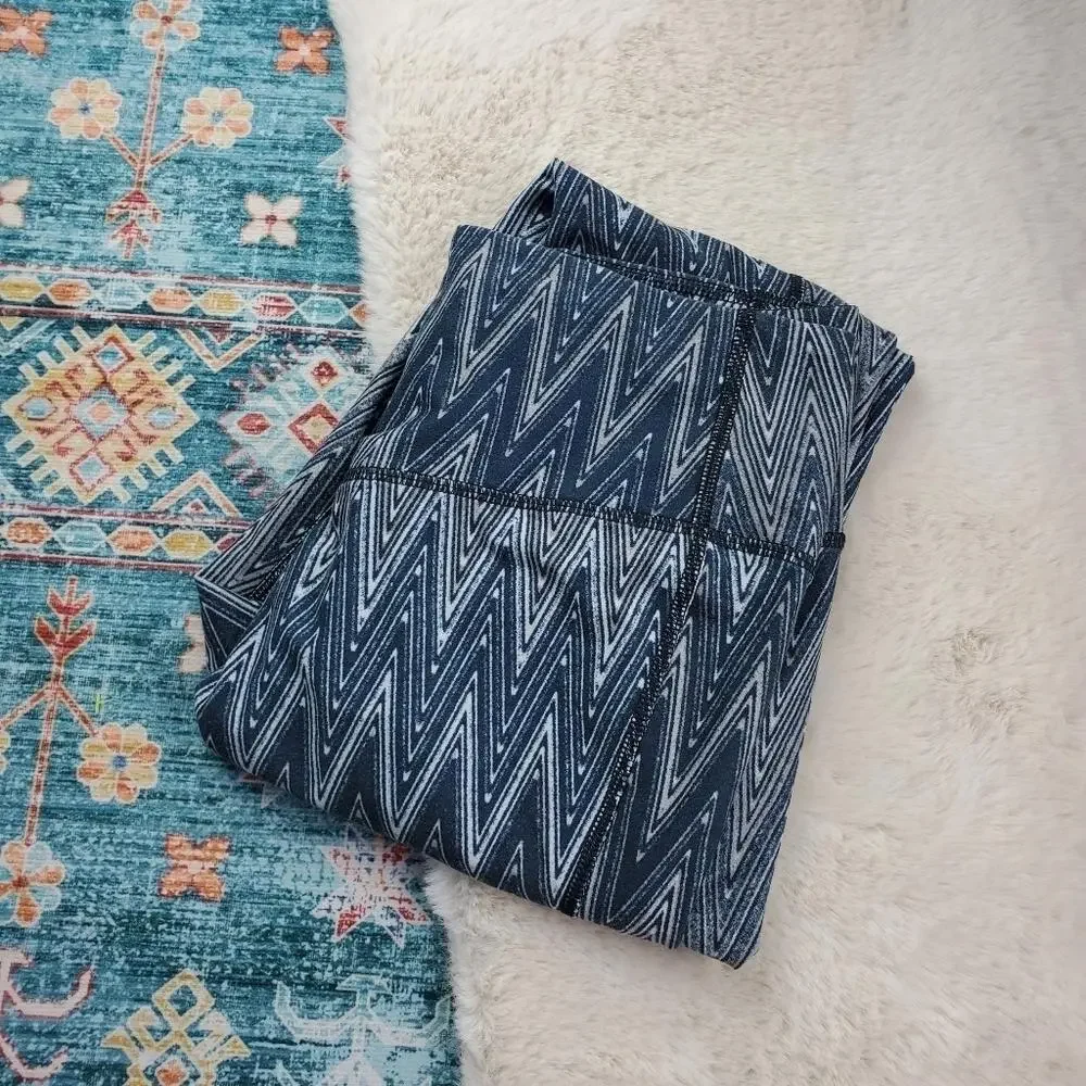 Nike Blue White Legging Medium - Picture 7 of 7